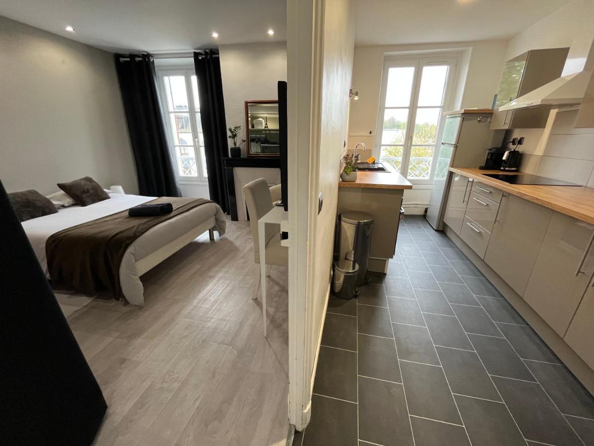Joli appartement à Lamorlaye avec parking gratuit Esterno foto